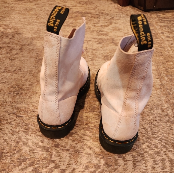 Pink Tie Dye Dr. Martens 9 Women - Picture 6 of 9